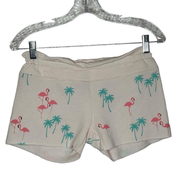 Wildfox Kids Flamingo Palm Tree Shorts NWT - Picture 2 of 8
